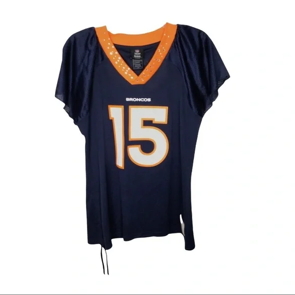 Reebok Tops Nfl Denver Broncos Jersey Tim Tebow Reebok Large